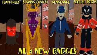 ALL 4  New Badges + Morphs/Skins in Friday Night Funkin Roleplay  - ROBLOX