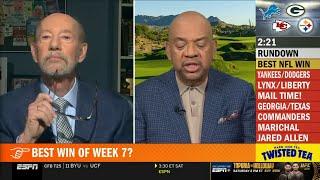 Pardon The Interruption | Michael Wilbon: Chiefs dominate NFL, Lions BIG win, Packers are BACK