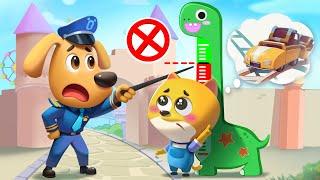 Amusement Park Safety | Sheriff Labrador Police Rescue | Kids Cartoons | BabyBus TV