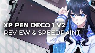 XP Pen Deco 01 v2 Review & Speedpaint