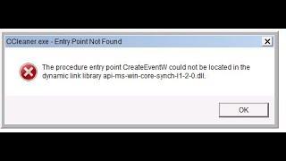 How to fix api-ms-win-core-synch-l1-2-0 error on WINDOWS ! (2021)