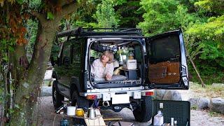 Install items that make you comfortable in carcamping｜Cozy camping