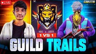 Free Fire Live Telugu - KBG Guild Trials  - #kbglive #kittubhai #freefirelivetelugu @KittuPlayzX