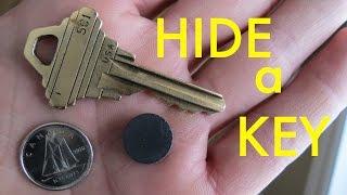 How to ● Hide a Key Using a Coin