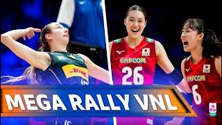 VNL 2025 MEGA RALLY, Japan vs Italy | Volleyball Nations League 2025