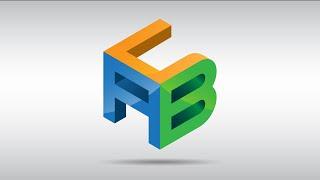 How to create A Cube Logo with Custom Letters in Adobe Illustrator CC