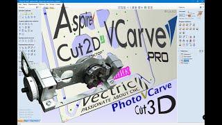 Vectric Aspire V10 Vectric VCarve V10 ч.2. ЧПУ это просто. Реинкарнация поворотной оси ч.1.