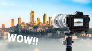 Beautiful Sunrise Photography around San Gimignano in Tuscany
