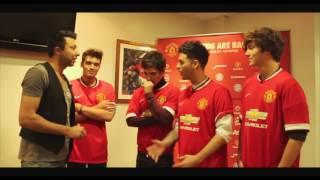 Union J Interview Old Trafford