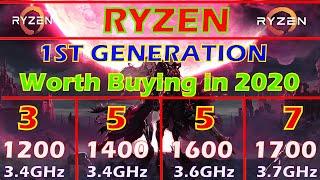 RYZEN3 1200 vs RYZEN5 1400 vs RYZEN5 1600 vs RYZEN7 1700|Worth Buying in 2020??|Gaming Benchmark|