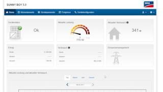 Inbetriebnahme eines Wechselrichters über den Webserver am Beispiel des Sunny Boy 3.0 – 5.0.