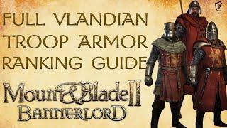 Mount & Blade Bannerlord - Vlandian Armor Guide (Troop Armor Stats)