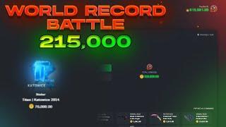 *WORLD RECORD* CSGOROLL 215,000$ BATTLE!!