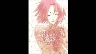 Happy birthday das Sakura haruno(Uchiha)28th march