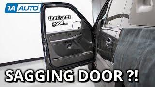 Sagging, Misaligned, Poor Fitting Truck Doors? Check the Door Hinges!