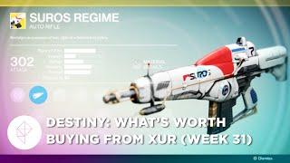 Destiny: What's Worth Buying from Xur - April 10 - 12 (Week 31)