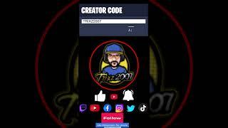 use  Code TRIXZ2007 to support us thank you #creatorcode #epic #epicgames #discount  #fortnite