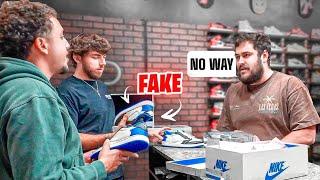 Trapper Sold Fake Shoes!