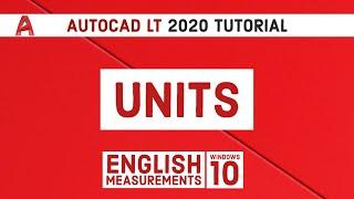 Autocad LT 2020 Tutorial | How to Change the Units and Switch to Different Format