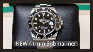 4k Review: NEW 41mm Rolex Submariner 126610LN