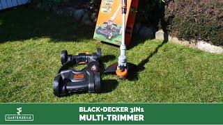 Im Test: Black+Decker 3-in-1 Multi-Trimmer-Set STC1820CM