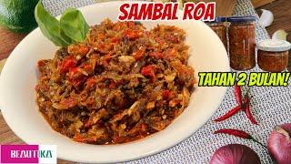 AWET TANPA PENGAWET! SAMBAL IKAN ROA KHAS MANADO RESEP ASLI RESTORAN BEAUTIKA