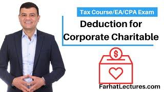 Deduction for Corporate Charitable Contribution.  Explained