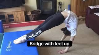 Flexi Friday - Bridge with Grace at Corby Gymnastics Academy