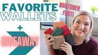 Favorite Wallets and Giveaway #1