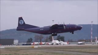 Antonov An-12BP Ukraine Air Alliance (UR-CZZ) at EuroAirport