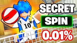 Unlocking 0.0001% SECRET SPIKER in Roblox Haikyuu Legends