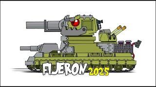 How To Draw Cartoon Tank Fijeron 2025 | HomeAnimations - Cartoons About Tanks