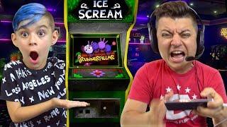 ANGRY DAD RAGE QUITS ICE SCREAM 2 (RunnerPillar Mini Game) ...