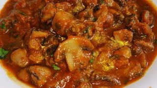 Tasty Mushroom Masala For Beginners | Quick And Easy Mushroom Recipe