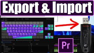 How to Export Keyboard Shortcuts Premiere Pro