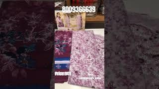SANA SAFINAZ CHIKANKARI COLLECTION BY SHREE FABS•PRICE 949• 8009366639 #shorts #reels #chikankari
