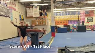 GYMNASTICS VAULT PROGRESSION - XCEL Bronze, Silver, Gold - Compulsory Levels 4 & 5