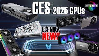 Technika NEWS - Alle CES 2025 Grafikkarten! ROG Astral, MSI Suprim, Aorus Master ICE, uvm