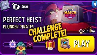 Solo Challenge Perfect Heist Plunder Pirates Swap Freely 800 points | Match Masters