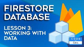 Firebase Tutorial - Create, Read, Update, Delete data (Lesson 3)