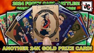 GOLD! GOLD! GOLD! FOOTY CARD BATTLES | 2024 AFL TEAMCOACH CARDS