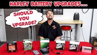 Lithium or AGM? What's the best Harley Davidson replacement battery? When and why should you upgrade