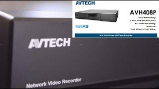 AVTECH AVH408P NVR Network Video Recorder | Unboxing