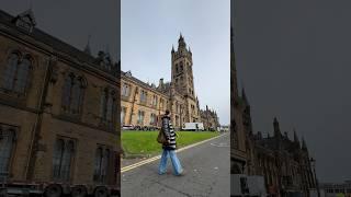 Glasgow University adventure #glasgow #scotlandadventures #visitscotland #dailylifevlog #vlogvideo