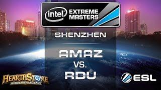 Amaz vs. RDU - Seminals - IEM Shenzhen - Hearthstone