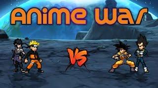 Naruto & Sasuke (New) VS Goku & Vegeta in Jump Force Mugen