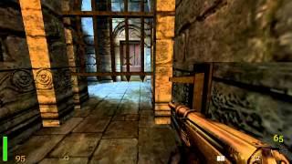 Return to Castle Wolfenstein - Mission 2 Dark Secret Part 4 Defiled Church - HD 1080p Proper FOV