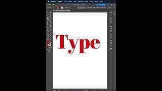 HERRAMIENTA RETOCAR TEXTO ADOBE ILLUSTRATOR #shorts #short