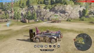 Crossout КВ (CW) LVL vs C13. Открытый тошик?