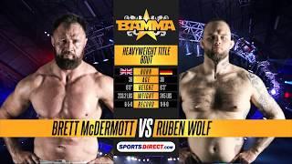 BAMMA 29: Brett McDermott vs Ruben Wolf